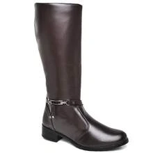 Women's Riding Boots, High Shaft, High Quality, Comfortable, Sexy, For Parties Or Offices - 咖啡棕 - 查看 3
