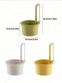 1 cái rổ lọc rác bồn rửa nhà bếp, rổ lọc rác treo đa chức năng, rổ lọc rác bồn rửa nhà bếp, rổ lọc rác treo vòi nước để lọc rác thải nhà bếp - Một kích thước phù hợp với tất cả - Xem 2