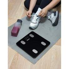 ZILAN ZLN8980 Tempered Glass Body Weight Scale, 3-180kg Capacity, OKOK App, LED Display - View 4
