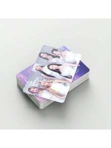 92件套 - 包括卡片（60张卡片+32张贴纸），双面LOMO卡片，贺卡，书签，节日礼物，圣诞礼物 - 彩色 - 查看 10