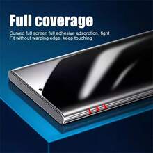 3 Stücke Anti-Spion Hydrogel flexible Bildschirmschutzfolie kompatibel mit Samsung Galaxy S26 S25 S24 S23 S22 S21 S20 S10 Plus Ultra S26+ S25+ S24+ S23+ S22+ S21+ S20+ Galaxy Note 10 20 Pro Ultra, Datenschutz, Vollflächenabdeckung, Antifingerabdruck, Ultra-klare Sicht, Glatte Oberfläche (kein gehärtetes Glas) - Schwarz - Übersicht 5