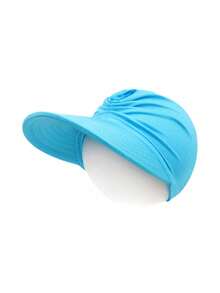 1pc Kids Unisex Sun Hat (Suitable For 3-8 Years Old) - UV Protection Breathable Sports Cap Suitable For Summer & Spring, Great For Beach, Golf, Tennis And Outdoor Activities (Multiple Colors Available) - Solid Color - View 18