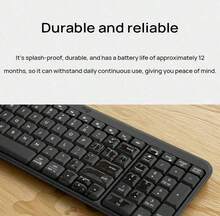 Logitech Keyboard Bluetooth Nirkabel Senyap K251 memiliki tombol chiclet ultra tipis untuk pengetikan yang nyaman dan mendukung peralihan satu tombol. Keyboard ini kompatibel dengan tablet dan ponsel Mac/iPad/Android. - View 4