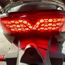 蜂窝六边形汽车贴纸 PET 汽车贴花，适用于摩托车、汽车配件、摩托车车身装饰 - A - 查看 3