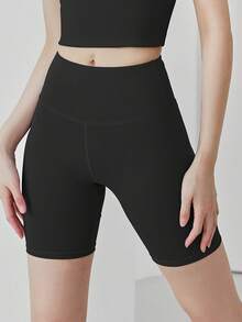 4Pack High-Waisted Yoga Pants - Breathable, High Stretch, Butt Lifting, Tummy Control, Comfortable And Soft, Sports Yoga Cycling, Women's Clothing, Spring/Summer Fashion - 紫色+黑色+藍色+卡其色 - 查看 3
