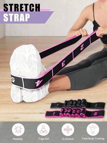 1 dây kháng lực, dây thun tập yoga có vạch chia kháng lực rõ ràng, dây thun tập luyện 8 cấp độ. - Nhiều màu - Xem 8