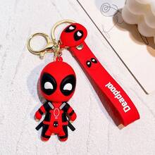 Marvel Keychain - Funny Cartoon Keychain, Cute Anti-Hero Backpack Pendant, Suitable For Fans And Couples (Gift Idea) - M - View 15