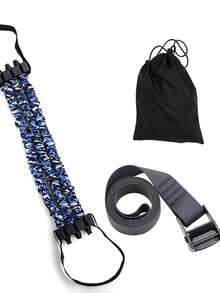 1pc Adjustable Pull-Up Assist Band, Resistance Band For Strength Training, Anti-Breakage - Royal Blue - View 6