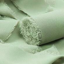 1 Roll Lotus Root Pink Rose Pink Chiffon Gift Ribbon - Ribbon - View 2