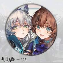 Huy hiệu Arknights Amiya Mudrock, ghim cài kim loại 58mm, hàng hóa anime, mặt dây chuyền ba lô, ghim cài, quà tặng sưu tầm - Nhiều màu - Xem 9