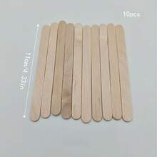 1pc Cute Cartoon Silicone Ice Cube/Ice Cream Mold, 10pcs/50pcs Ice Pop Sticks - Multicolor - View 9