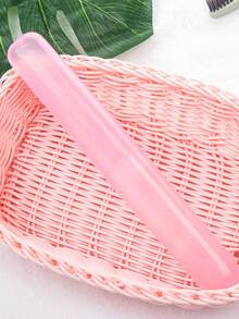 Bộ 5 hộp đựng bàn chải đánh răng - Bộ di động du lịch, màu kẹo ngọt mờ, lót nỉ, nắp bảo vệ đầu bàn chải khỏi bụi, dụng cụ chăm sóc răng miệng/ hộp đựng bàn chải đánh răng du lịch/ hộp bảo vệ bàn chải đánh răng 7 màu kẹo ngọt mờ/ hộp đựng dụng cụ nha khoa chống bụi/ nhẹ/ nhỏ gọn/ di động/ dùng hàng ngày/ công tác/ thể thao/ bãi biển/ được phép mang lên máy bay. - A - Xem 3
