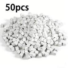 Bộ 200 miếng mút trang trí móng mini, mút trang trí móng gradient, thích hợp cho thiết kế móng ombre, mút vuông dùng để tán màu, chuyên nghiệp cho salon nail và sử dụng tại nhà. - trắng - Xem 12