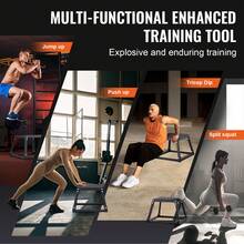 Plyometrische Sprungbox, 305 mm Plyo-Box, Plyometrische Plattform Plyobox Schwarz, Rutschfeste Fitness-Übungs-Step-Up-Box für Heimtraining, Konditions-Krafttraining, Oberschenkel Trainieren - Schwarz - Übersicht 5