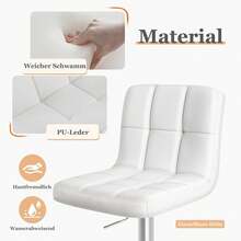 Barstools - White - View 3