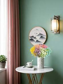 60 bông hoa giả sống động như thật - Bó hoa sao nhựa rực rỡ, thích hợp cho đám cưới, trang trí nhà cửa và văn phòng - Chống oxy hóa, nhiều màu sắc (Không bao gồm bình hoa), trang trí đám cưới, hoa sống động như thật, hoa giả lãng mạn chất lượng cao, thích hợp cho trang trí nhà cửa trong nhà, trang trí bàn tiệc cưới, lễ kỷ niệm, mùa xuân và mùa hè, thích hợp sử dụng trong nhà và ngoài trời. - Nhiều màu - Xem 6