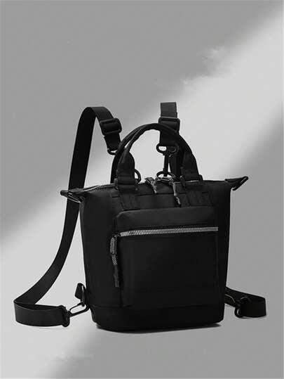 Nueva bolsa versátil y de moda para hombres, apta para uso manual, de hombro o cruzada, adecuada para exteriores, ocio, viajes, compras, traslados y campus