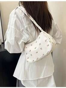 New Fashion Women's Shoulder Bag, Simple Korean Style Versatile Underarm Casual Handbag - Multicolor - View 7