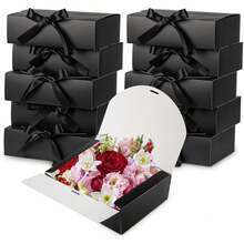 Bộ quà tặng màu đen 21 món kèm ruy băng, thích hợp làm quà sinh nhật, quà cho nam giới, phù dâu, cầu hôn, đám cưới, tốt nghiệp và Ngày của Mẹ. - Nhiều màu - Xem 9