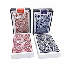 1 套塑料扑克牌，防水窄版 PVC 牌，可水洗桌面游戏 - 彩色 - 查看 7