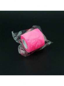 1/3/4 Pieces Self-Adhesive Bandage, Good Breathability, Elastic Sports Self-Adhesive Tape - Pink - View 5