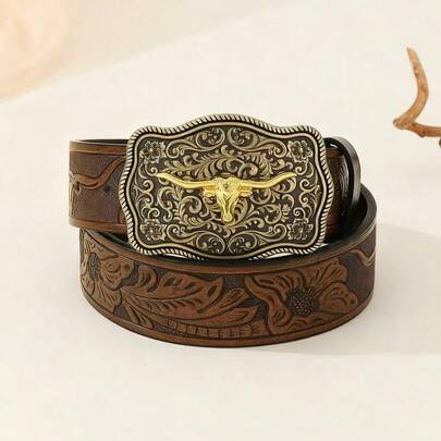 Cinturón vaquero vintage, adecuado para uso diario