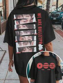 BTS We Are Bulletproof Tour 2026 Shirt - Black - View 2