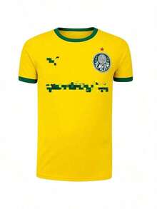 NEW PALMEIRAS YELLOW 2025 TEAM SHIRT MEN'S FOOTBALL SHIRT NEW - 黃色 - 查看 1