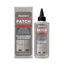 HozoneX Concrete Crack Repair Patch - Waterproof Asphalt & Masonry Crack Filler, Easy DIY No Mess Formula, Permanent Repair For Wall Driveway Sidewalk Garage Floor, Resists Grass & Water Intrusion, 100ML - Crack Repair Agent - View 6