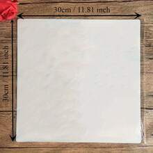 12x12英寸可重复使用生命之树模板，适用于DIY工艺品、剪贴簿和墙面艺术 - 耐用塑料绘画模板 - 均碼 - 查看 3