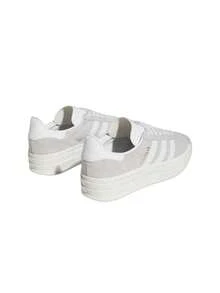 Adidas 男女通用 AOR GAZELLE BOLD W - 灰二/雲白/核心白 - 查看 2