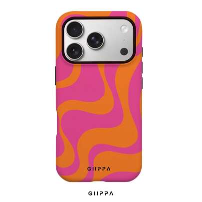 GIIPPA Wave Ripples 1pc Asymmetrical Wave Design Phone 17 Pro Max Case, Compatible With Phone 16 Pro Max, 15 Pro Max, 14 Pro Max, Korean Fashionable Phone Case, Fits 11/12/13/14/15/16 Pro Max Plus, Elegant Design Suitable For Both Men And Women, Ideal Gift For Christmas, Valentine's Day, Easter, Wedding Season And Birthday For Girlfriend