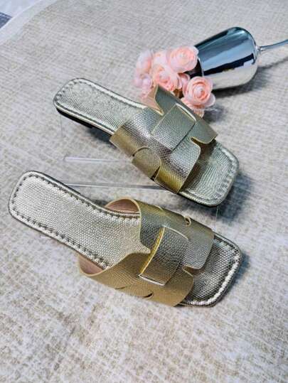 Giày sandal đế bằng dáng rộng kiểu Hàn Quốc dành cho nữ, hở mũi, thích hợp cho mùa hè và mùa thu, thiết kế đan kiểu La Mã, kiểu Bohemian, hoàn hảo cho bãi biển, hoạt động ngoài trời bên bờ biển và kỳ nghỉ, dễ dàng phối cùng váy.