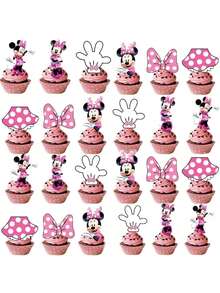 Cake Flag Toppers, Cake Flag Decorations, Theme Party Supplies, Theme Party - Multicolor - View 8