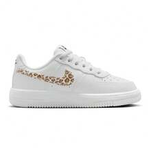 Little Kid's Nike Force 1 Low CH Lace White/Black-White (IR0271 100) - trắng - Xem 3