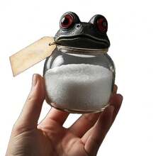 2 Sets de Frascos de Especias de Boticario Artesanales con Diseño de Rana Bruja - Multicolor - Ver 2