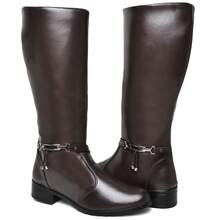 Women's Riding Boots, High Shaft, High Quality, Comfortable, Sexy, For Parties Or Offices - 咖啡棕 - 查看 5