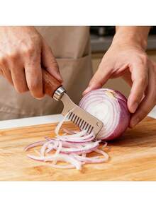 1pc/2pcs Scallion Chopper, Efficient Tool For Evenly Mincing Herbs And Garlic, Suitable For Home And Restaurant Meal Prep - Multicolor - View 2