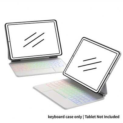 For IPad 11th (A16, 2025)/10th Generation Case With Keyboard, Magic Keyboard 2022, Springy Backlit Keys, Stain-Resistant Surface, Multi-Touch Trackpad
