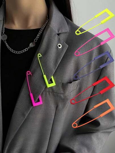 قطعتان من دبابيس الزينة الكورية الحلوة المضيئة، دبابيس زخرفية للملابس والحقائب، مشبك للخصر والوشاح الحريري للنساء