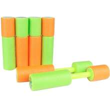 6pcs Kids EVA Foam Water Guns - Pull Type Squirt Toys, Suitable For Swimming Pool, Beach And Summer Outdoor Water Gun Games, Lightweight Interactive Toys For Parents And Children - Multicolor - View 7