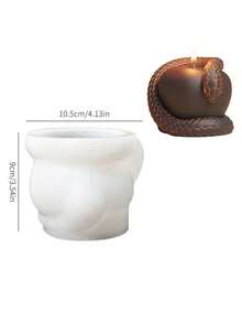 Khuôn silicon đa năng DIY hương trái cấm tự làm, dùng để tạo mùi thơm. - quả cầu - Xem 4