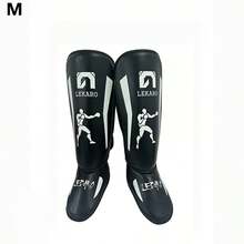 Lekaro Adult Professional Fighting Leg Guards, Kickboxing Leg And Foot Protection Gear, For Muay Thai, MMA, Boxing, Black/Grey/White/Yellow/Karate Fighting Protection Equipment - Multicolor - View 14