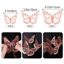 Haakong Graduation Cap Decorations DIY Kit Included Faux Flowers Butterfly Stickers Self Adhesive Rhinestones Glitter Alphabet Stickers For Grad Cap Topper Pink - Pink - View 4