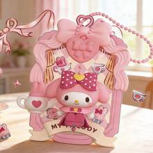 Miniso Sanrio Family Tadao Mate Series Sweet Afternoon Tea Themed Figure, Exquisite Design Restoring Classic Characters, Fine Material Creating Smooth Texture, Compact Size Easy For Display And Collection, Can Be Used As Desktop Decoration To Add Warm Atmosphere (1 PC) - Multicolor - View 8