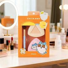 Miniso Bộ trang điểm nền hoàn hảo Chiikawa Series (Cọ che khuyết điểm + 2 bông mút) / Bộ trang điểm nền chất lượng cao (Cọ nền + Bông mút) Trang điểm hàng ngày Chất liệu mềm mại (1 món) - Nhiều màu - Xem 13