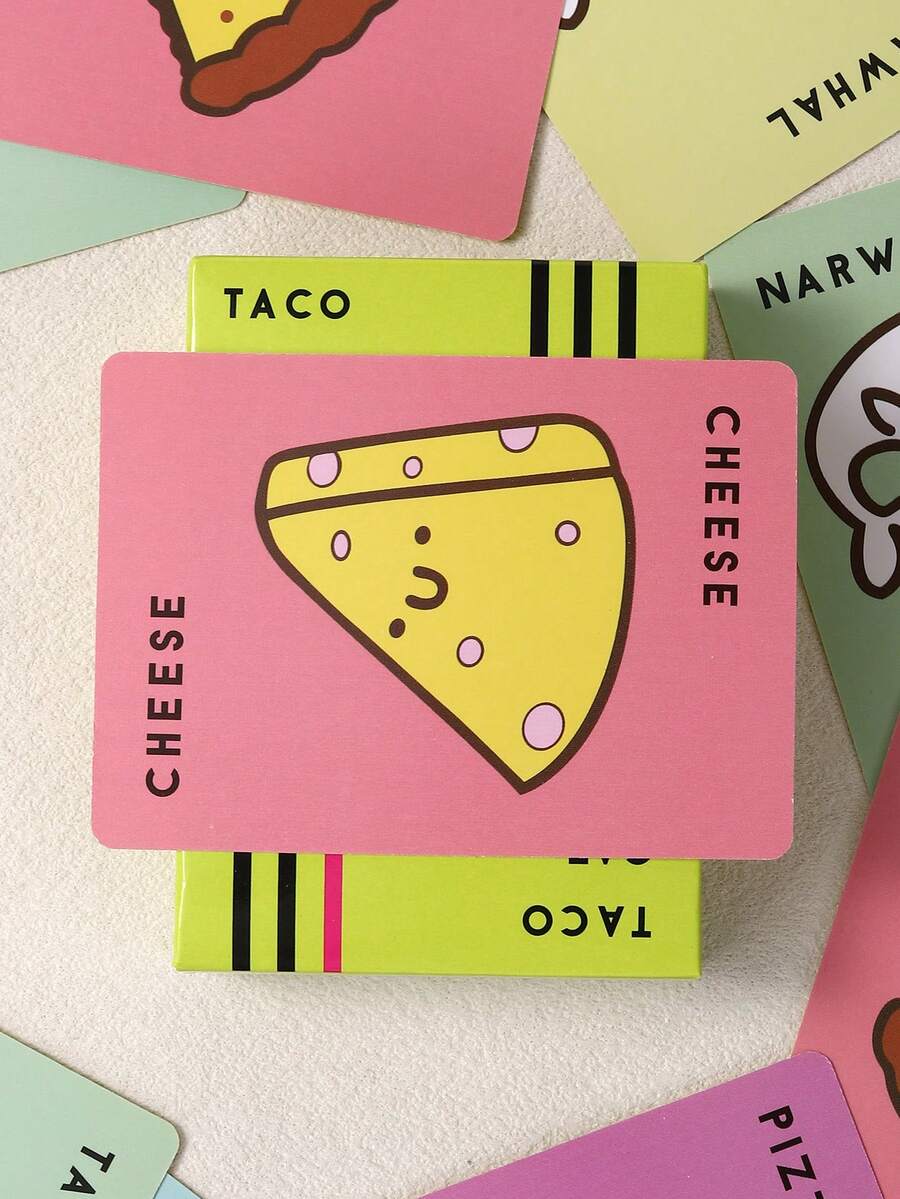 Juego divertido - Juego de cartas lindo adecuado para amigos, parejas, compañeros de clase, vacaciones, fiestas de Navidad, fiestas de juegos, pequeños regalos festivos / Juego de cartas, Juego de cartas de fiesta - Multicolor - Ver 1