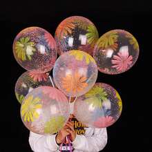20pcs 12 Inch Colorful Printed Daisy Latex Balloons Set, Suitable For Birthday, New Year, Wedding, Anniversary, Children's Day And Holiday Party Decoration, Photography Props - View 6