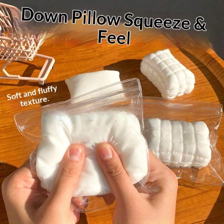 1 Stück neueste Daunenjacke Kissen Plüschspielzeug, DIY Stressabbau Quetschspielzeug - perfektes Geschenk, Geburtstagsgeschenk, ideales Geschenk, Überraschungsgeschenk, Urlaubsgeschenk, saisonales Geschenk, Halloween-Geschenk, Weihnachtsgeschenk, Gamer-Geschenk, Geschenk