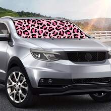 Easypie Selection 1件装豪华挡风玻璃遮阳帘 - 时尚豹纹设计，有效阻隔热量，适用于汽车/房车，并可抵御紫外线和霜冻 - A - 查看 9